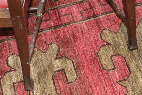 A Gabbeh red ground carpet 460 x 300cm